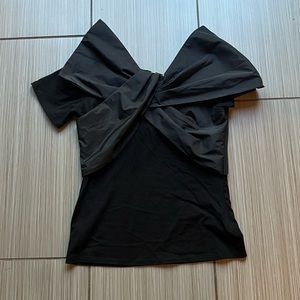 alexander mcqueen women’s black top size 40(S)